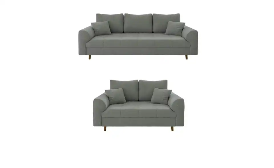 Polstergarnitur 3+2, Frontansicht