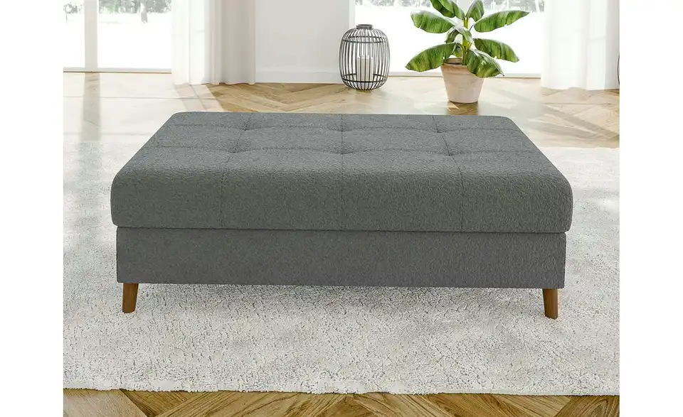 Wohnlandschaft mit Hocker, geöffnet