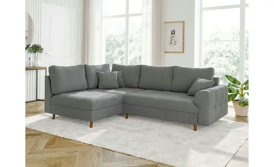Ecksofa, in Wohnsituation