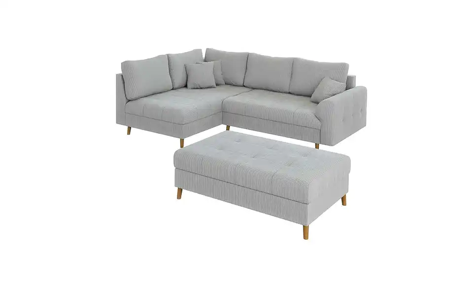 Ecksofa mit Hocker, Perspektive