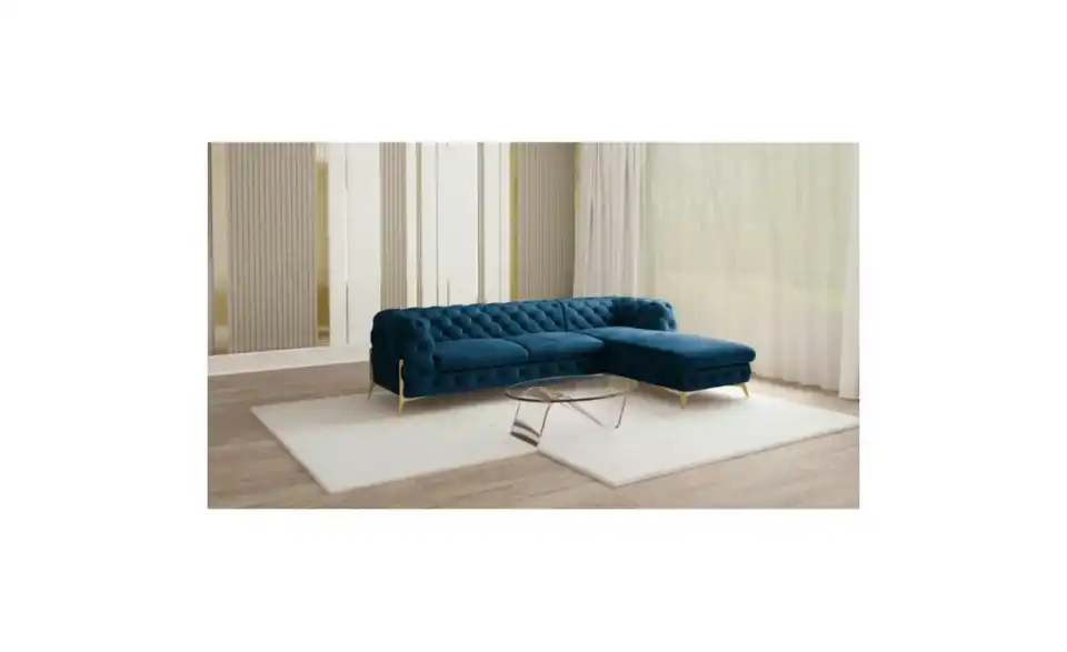 Ecksofa, in Wohnsituation