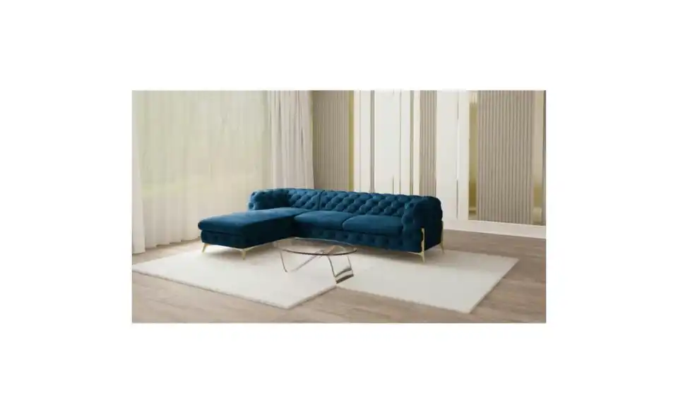 Ecksofa, in Wohnsituation