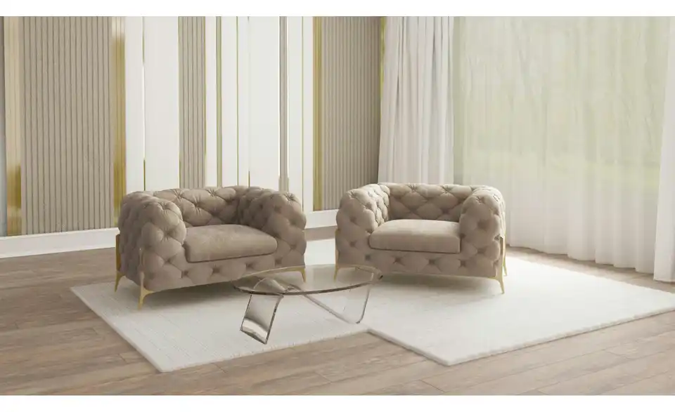 Polstergarnitur 3+2+1, in Wohnsituation