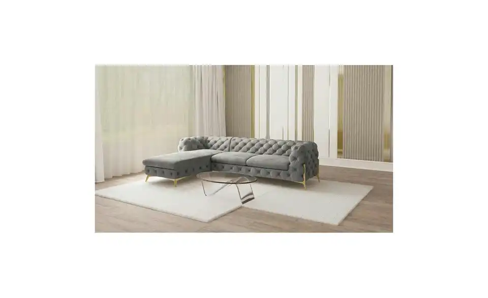 Ecksofa, in Wohnsituation