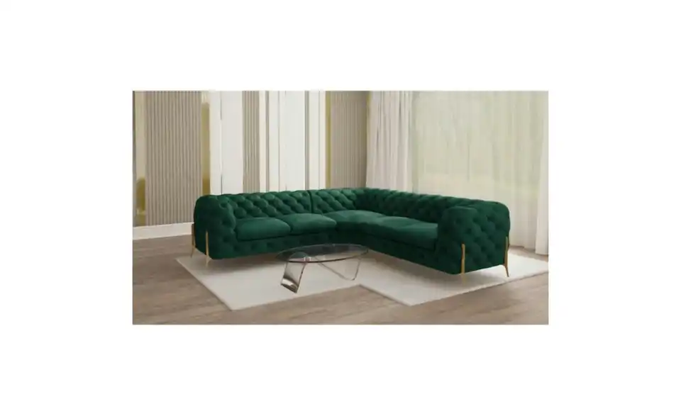 Ecksofa, in Wohnsituation