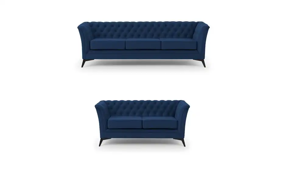 Polstergarnitur 3+2, Frontansicht