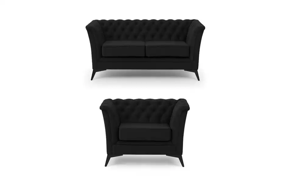 Polstergarnitur 2+1, Frontansicht