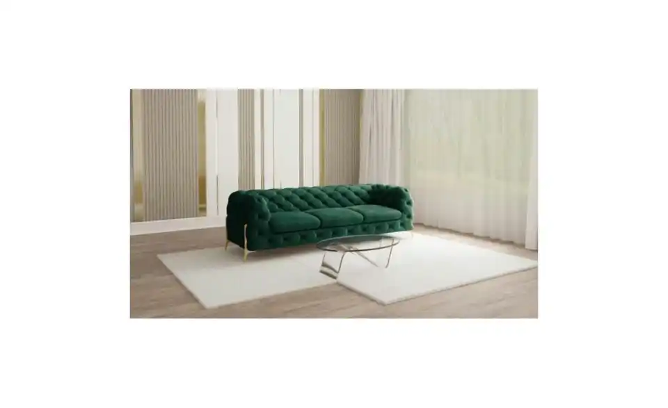 Chesterfield Einzelsofa, in Wohnsituation