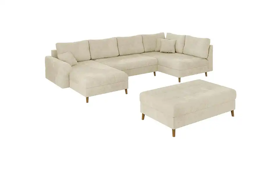 Wohnlandschaft mit Hocker, Perspektive