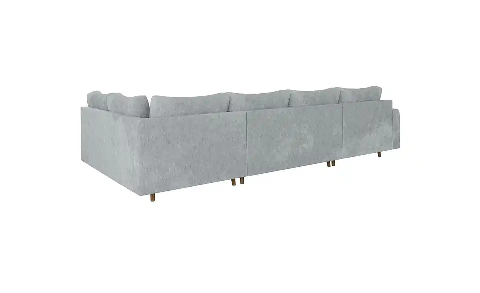 Wohnlandschaft mit Hocker, Rückansicht