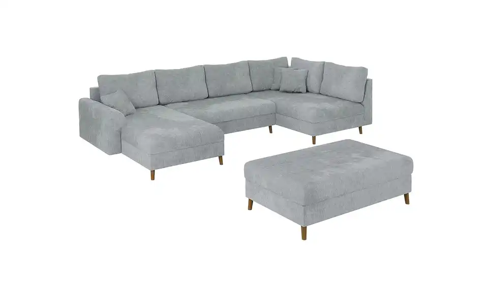 Wohnlandschaft mit Hocker, Perspektive