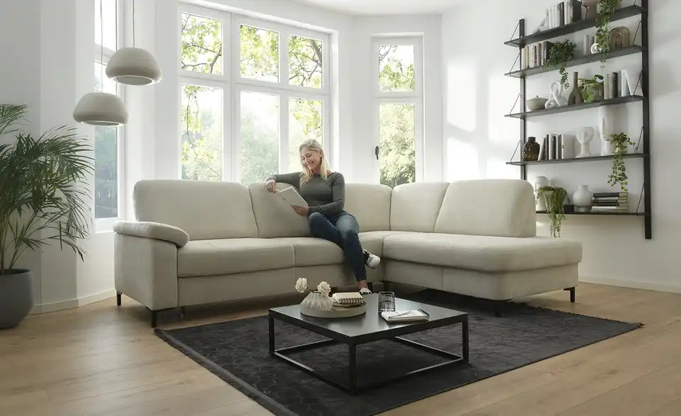 Planform Polsterecke Zahide, in Wohnsituation