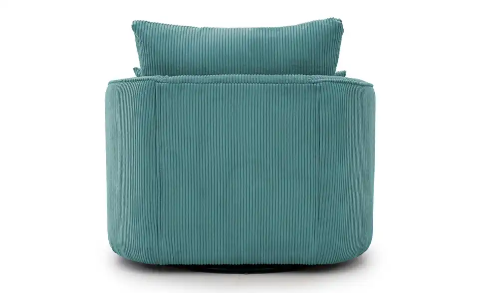 Drehsessel, Rückansicht