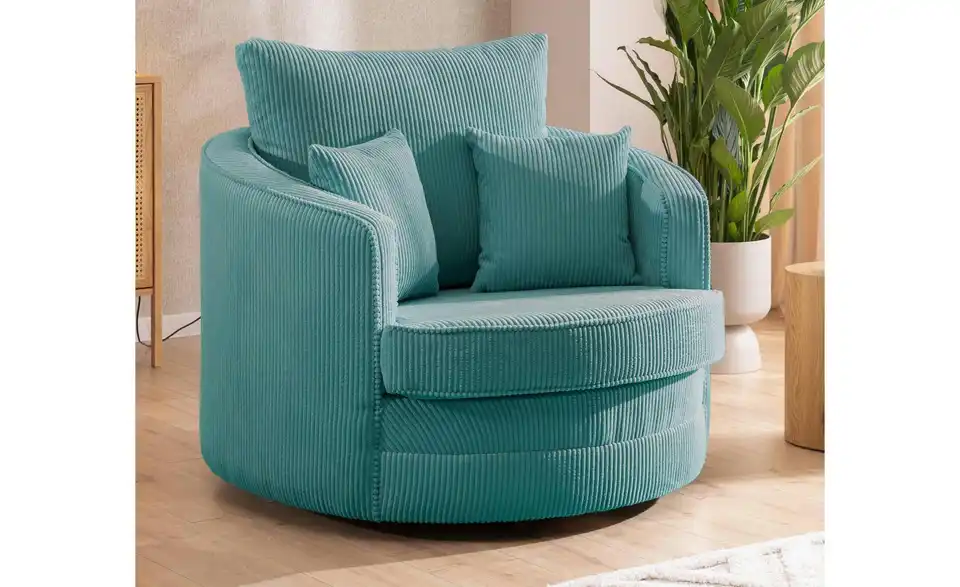 Drehsessel, in Wohnsituation