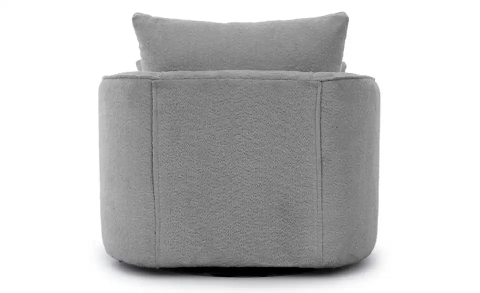 Drehsessel, Rückansicht