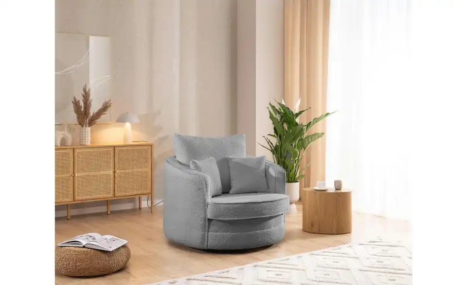 Drehsessel, in Wohnsituation