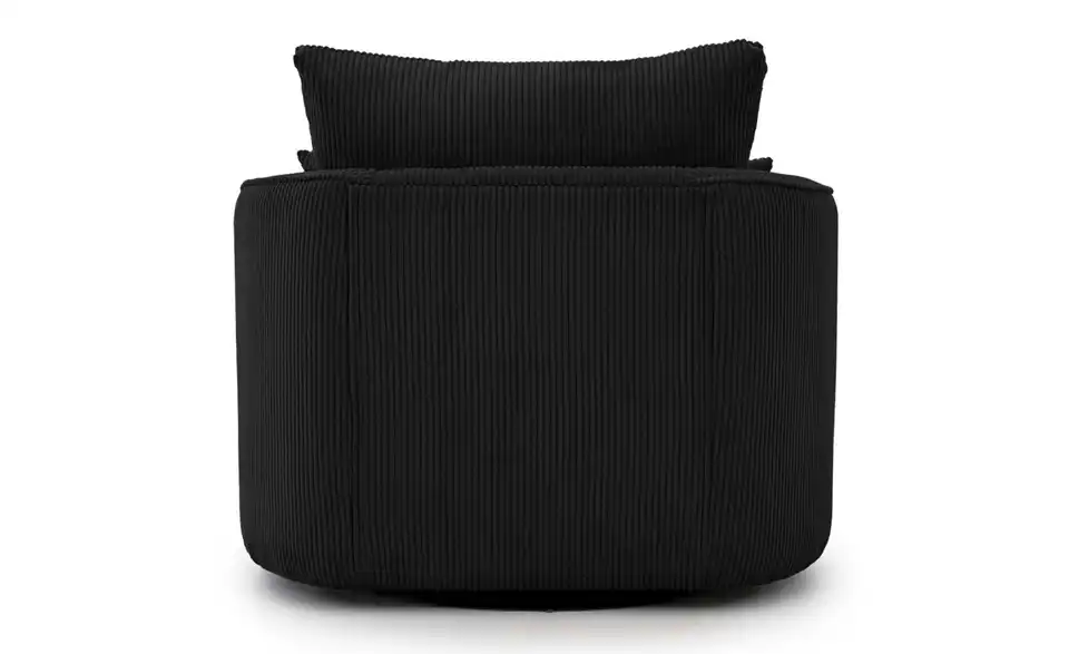 Drehsessel, Rückansicht