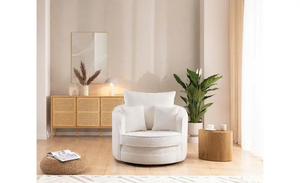 Drehsessel, in Wohnsituation