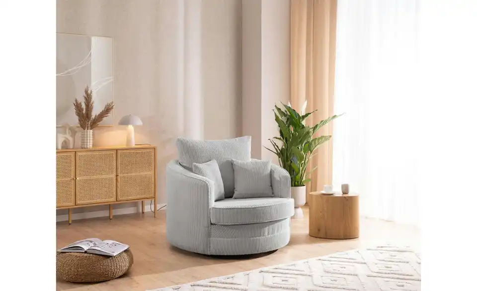 Drehsessel, in Wohnsituation