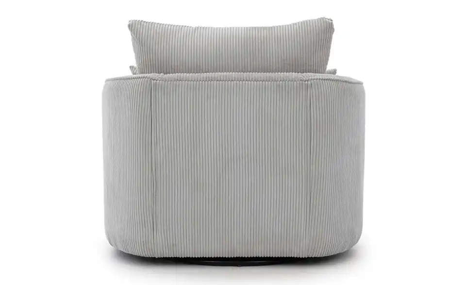 Drehsessel, Rückansicht