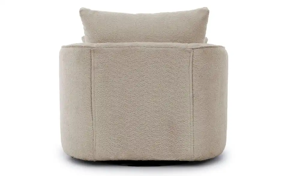 Drehsessel, Rückansicht