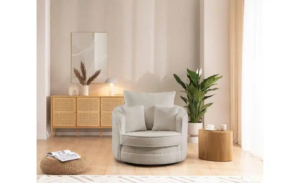 Drehsessel, in Wohnsituation