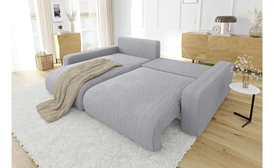 Ecksofa, in Wohnsituation