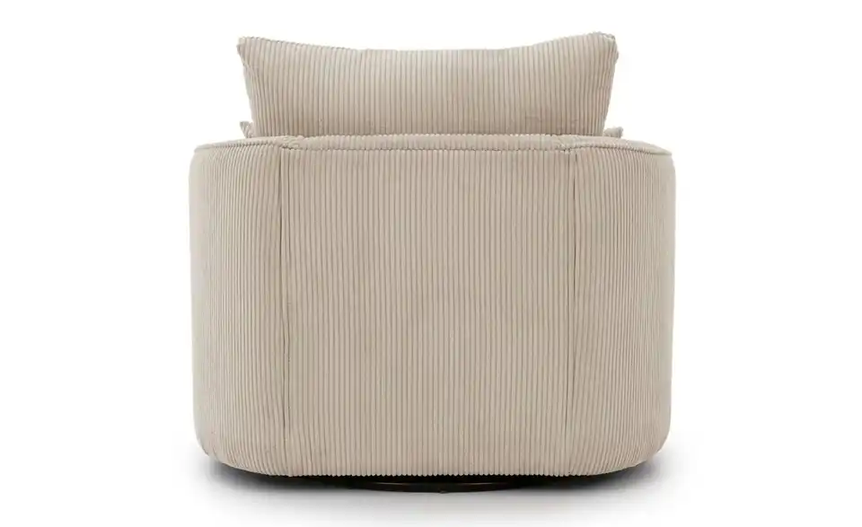 Drehsessel, Rückansicht