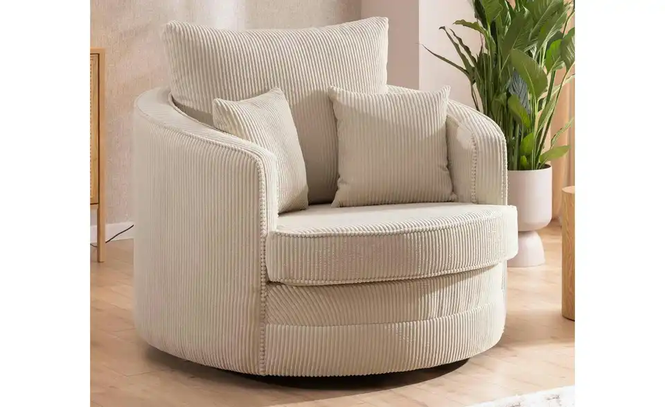 Drehsessel, in Wohnsituation