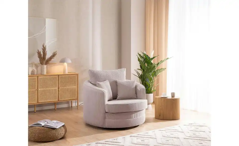 Drehsessel, in Wohnsituation