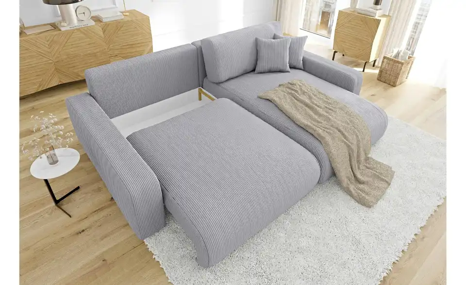 Ecksofa, in Wohnsituation