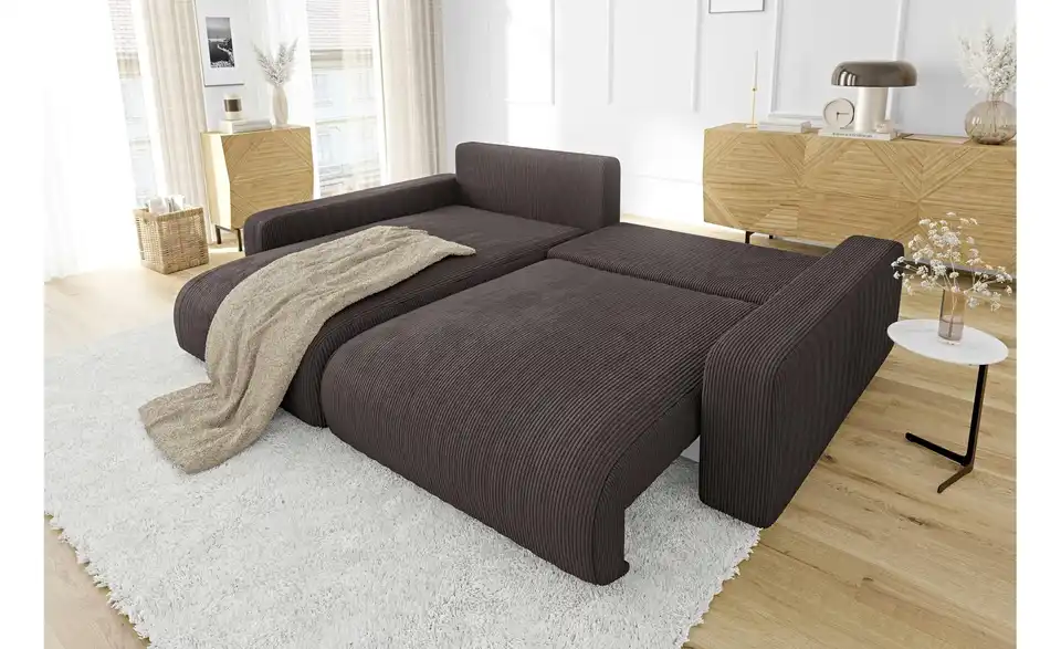 Ecksofa, in Wohnsituation