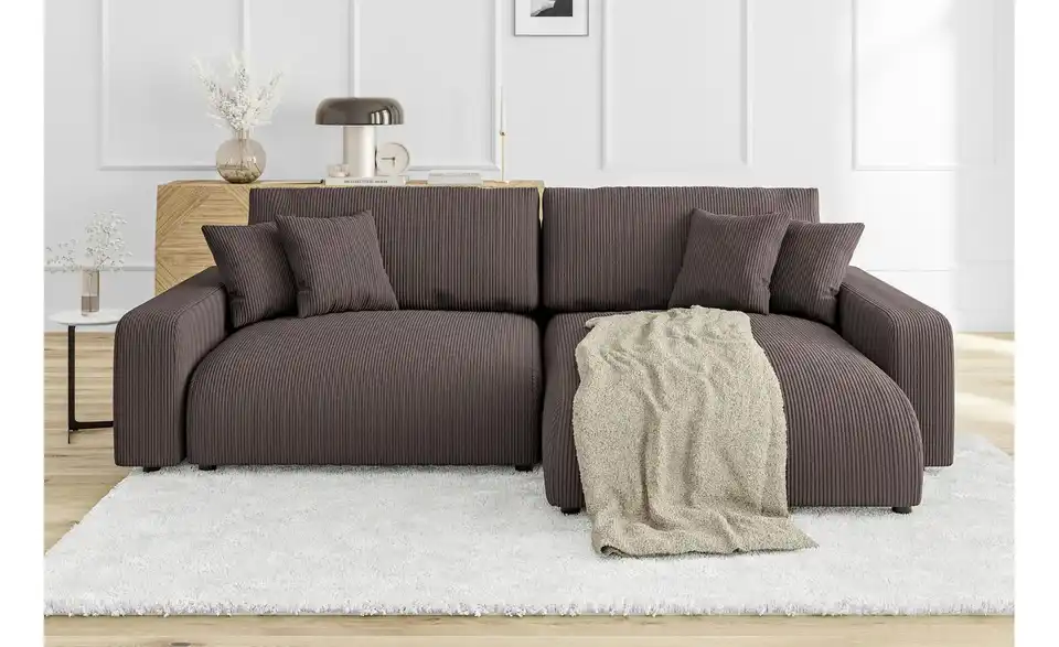 Ecksofa, in Wohnsituation