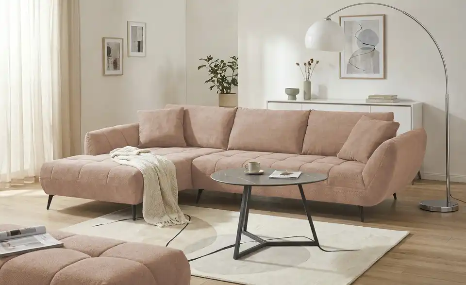 Ecksofa Carly, in Wohnsituation