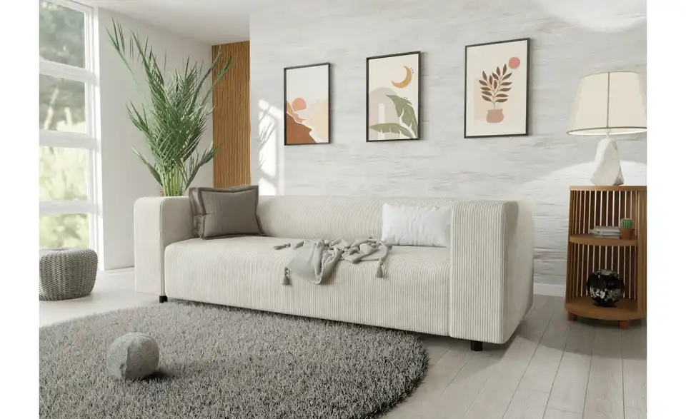 S-STYLE Polstergarnitur 3+2+1 Oskar, in Wohnsituation