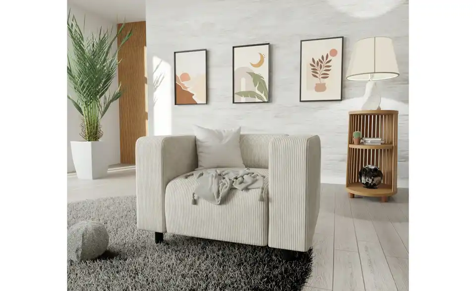 S-STYLE Polstergarnitur 3+2+1 Oskar, in Wohnsituation