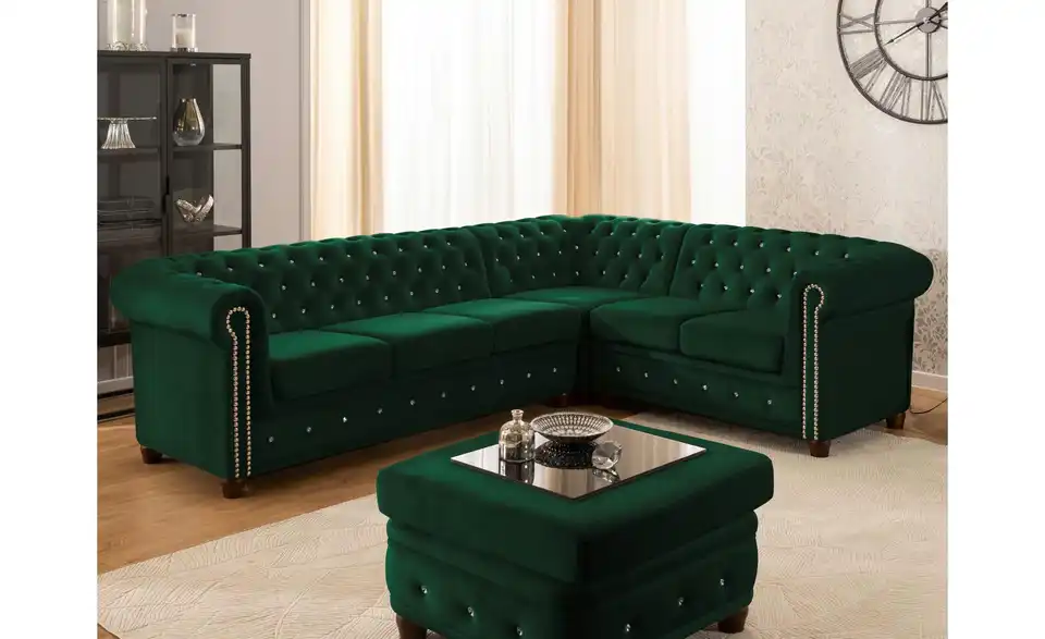 S-STYLE Ecksofa, in Wohnsituation
