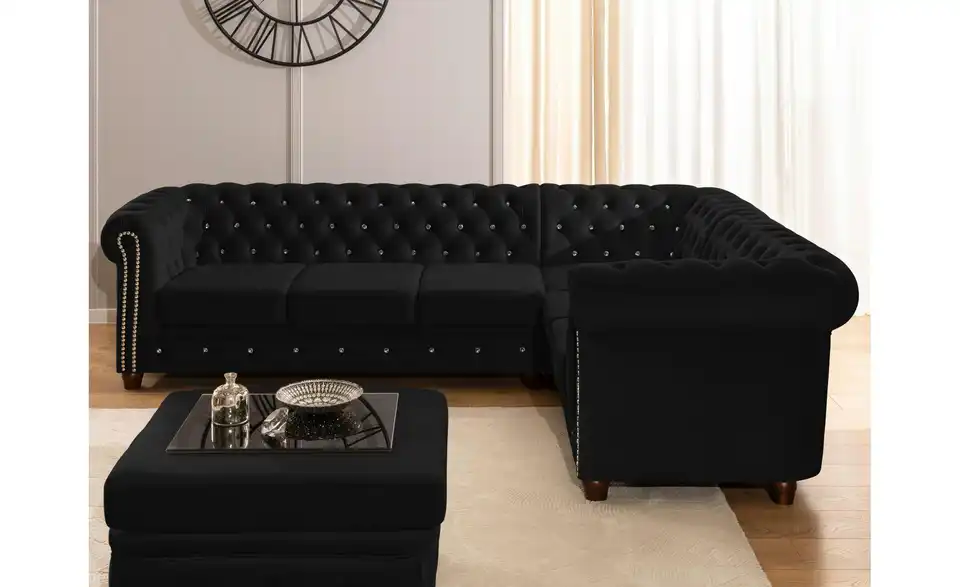S-STYLE Ecksofa, in Wohnsituation
