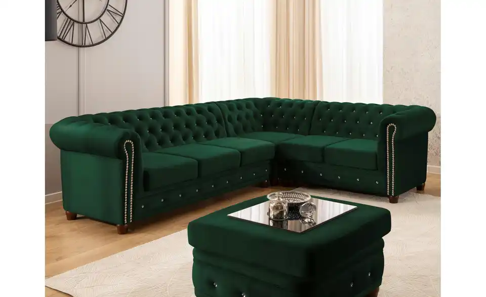 S-STYLE Ecksofa, in Wohnsituation