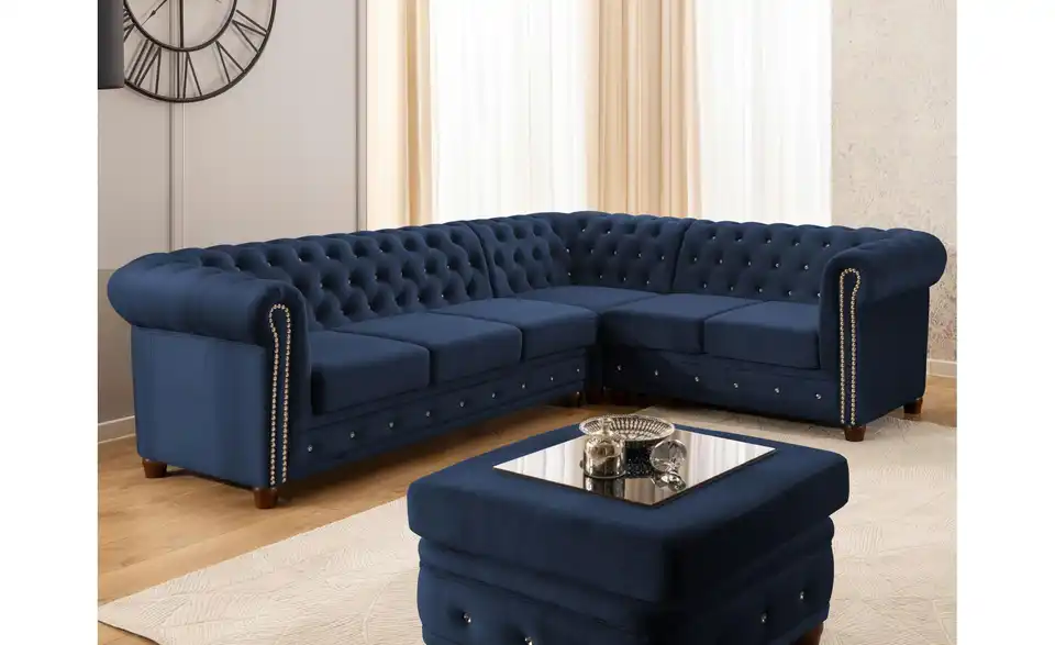 S-STYLE Ecksofa, in Wohnsituation
