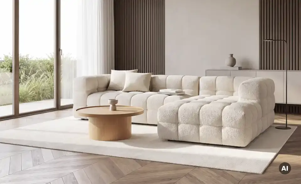 Ecksofa Vibana, in Wohnsituation