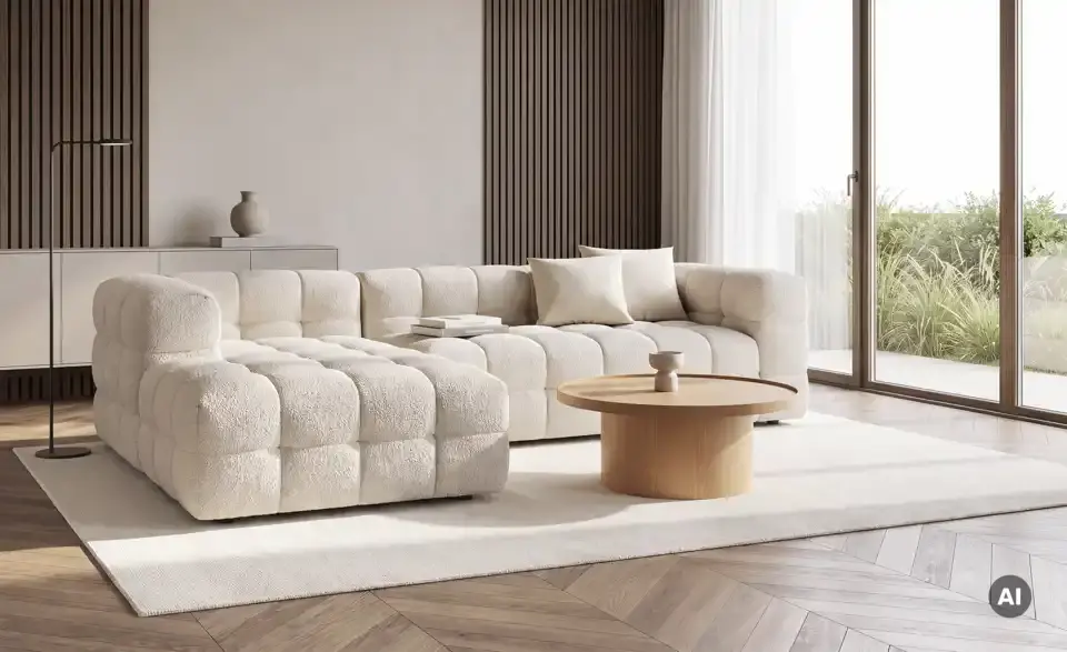 Ecksofa Vibana, in Wohnsituation