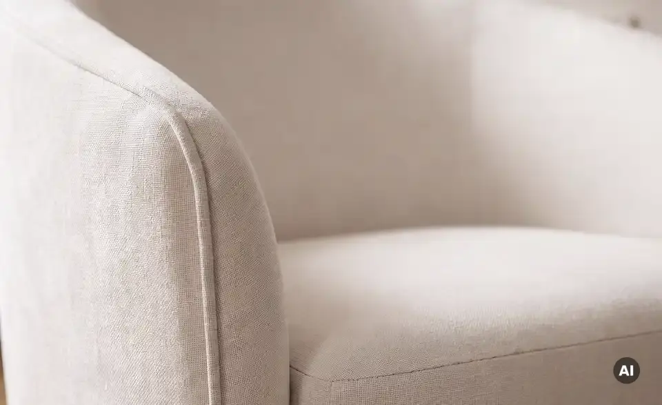 Drehsessel Lumi, Detailansicht