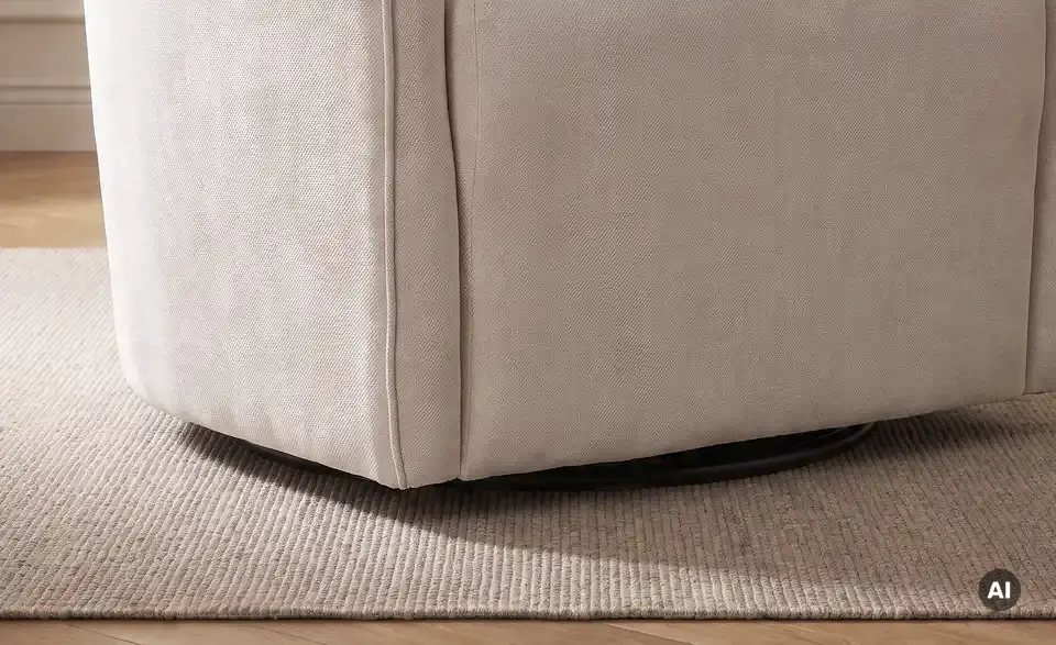 Drehsessel Lumi, Detailansicht