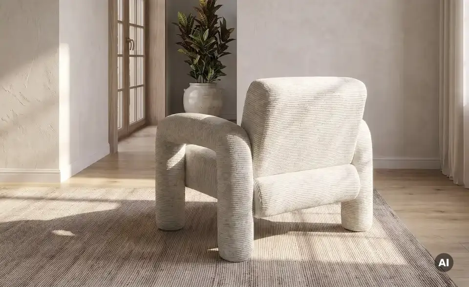 Sessel Lina, Rückansicht