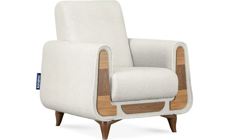 KONSIMO Sessel, Profilansicht