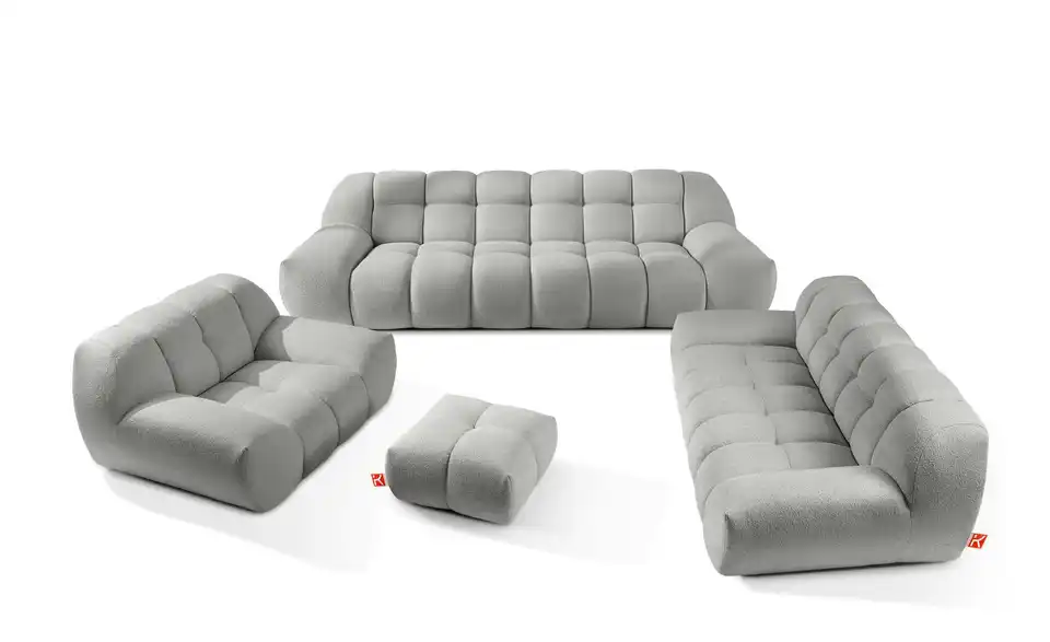 KONSIMO Polstermöbel 4er-Set, Frontansicht