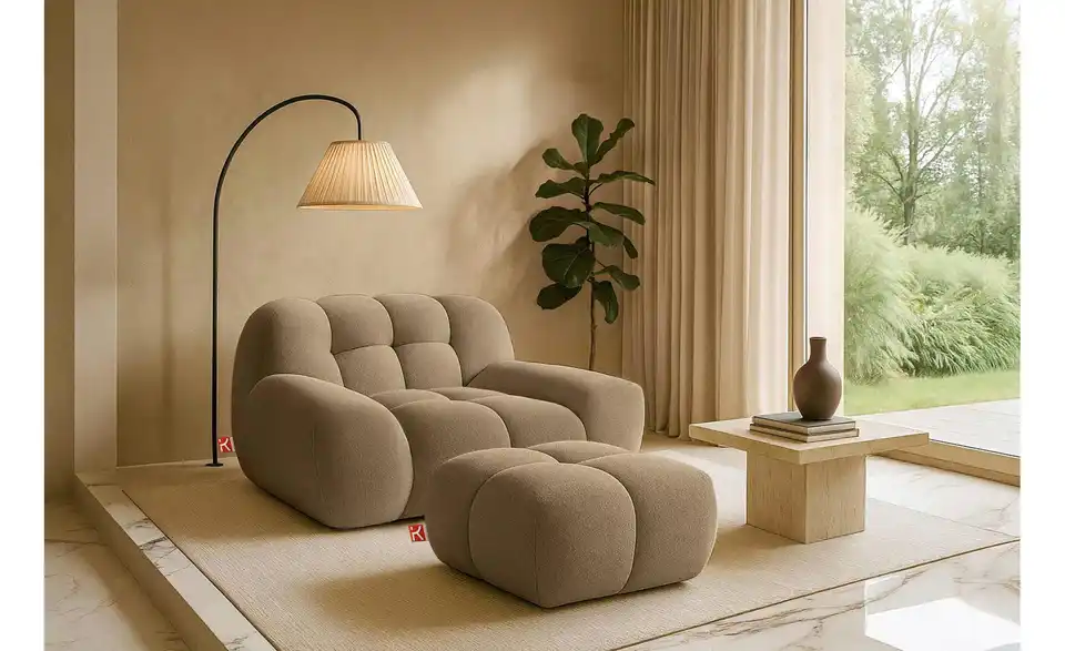 KONSIMO Sessel 2er-Set, in Wohnsituation