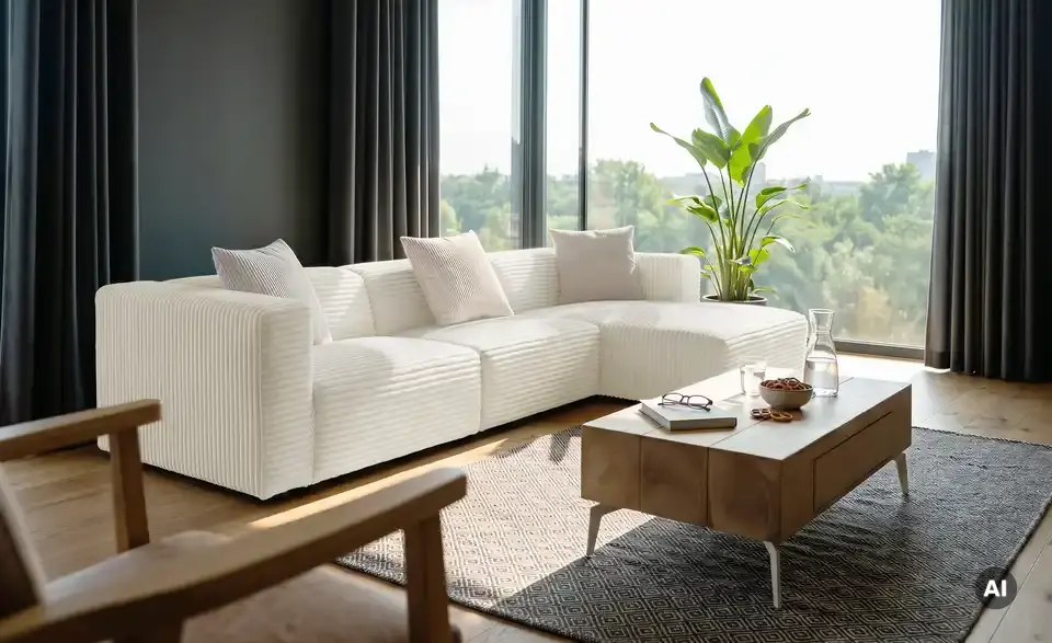 Ecksofa Prado, in Wohnsituation