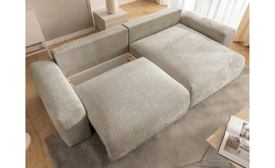 S-STYLE Ecksofa, in Wohnsituation